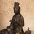 Vintage Japanese Bronze Kannon Bosatsu on Shishi Figurine, Early Showa (1927-1945) | SKU: 26M-880-1 -18