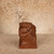 Vintage Japanese Hand-Carved Wood Frog (Kaeru) Sculpture with Presentation Box, Mid Showa 1946-1965 | SKU: 26M-878 -3