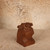 Vintage Japanese Hand-Carved Wood Frog (Kaeru) Sculpture with Presentation Box, Mid Showa 1946-1965 | SKU: 26M-878 -14