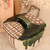 Vintage Japanese Oribe Stoneware Kashiki / Jikiro "食籠" (Lidded Sweets Bowl), Mid Showa (1946-1965) | SKU: 26M-638 - 6