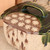 Vintage Japanese Oribe Stoneware Kashiki / Jikiro "食籠" (Lidded Sweets Bowl), Mid Showa (1946-1965) | SKU: 26M-638 - 8