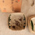 Vintage Japanese Oribe Stoneware Kashiki / Jikiro "食籠" (Lidded Sweets Bowl), Mid Showa (1946-1965) | SKU: 26M-638 - 12