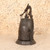 Antique Japanese Bronze Bonsho Temple Bell with Dragon Stand and Shumoku Mallet, Meiji Era (1868-1911) | SKU: 26M-832 -7