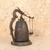 Antique Japanese Bronze Bonsho Temple Bell with Dragon Stand and Shumoku Mallet, Meiji Era (1868-1911) | SKU: 26M-832 -8