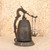 Antique Japanese Bronze Bonsho Temple Bell with Dragon Stand and Shumoku Mallet, Meiji Era (1868-1911) | SKU: 26M-832 -13