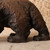 Vintage Japanese Kuma-bori Carved Wood Bear Sculpture, Mid Showa circa 1952 | SKU: 26M-095-2 -5