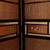 Vintage Japanese Tsuitate Four-Panel Folding Screen, Late Showa 1966-1989 | SKU: 26M-104 -