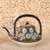 Vintage Japanese Kutani Porcelain Kyusu Teapot and Footed Cup Set, Early Showa (1927-1945) | SKU: 26M-603-2 -