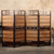 Vintage Japanese Byobu Four-Panel Folding Screen, Early Showa 1927-1945 | SKU: 26M-665 -