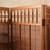 Vintage Japanese Tsuitate Folding Screen Divider, Mid Showa 1946-1965 | SKU: 26M-675 - 2
