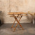 Vintage Japanese Bamboo Folding Table, Heisei era 1990-2018 | SKU: 26M-679 -