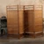 Vintage Japanese Four-Panel Rattan Reed Folding Screen, Mid Showa 1946-1965 | SKU: 26M-680 -