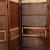 Vintage Japanese Four-Panel Folding Screen with Storage Drawers and Bamboo Rails, Mid Showa (1946-1965) | SKU: 26M-740 -2