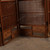 Vintage Japanese Four-Panel Folding Screen with Storage Drawers and Bamboo Rails, Mid Showa (1946-1965) | SKU: 26M-740 -6