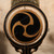 Vintage Japanese Gaku-daiko Ceremonial Taiko Drum with Lacquered Stand and Brass Kouhai, Late Showa (1966-1989) | SKU: 26M-957-1 -6
