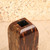 Vintage Japanese Kaba-Zaiku Cherry Bark Flower Vase with Sakura Marquetry Inlay, Late Showa (1966-1989) | SKU: 26M-078 -2