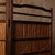 Vintage Japanese Four-Panel Folding Screen with Woven Reed Panels and Carved Swallow-and-Willow Motif, Mid Showa (1946-1965) | SKU: 26M-552 -8
