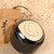 Vintage Japanese Kuro Raku Chawan, Mid Showa (1946-1965) | SKU: 26M-646-2 -