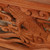 Vintage Japanese Ranma Transom Panel with Dragon, Clouds and Waves, Early Showa (1927-1945) | SKU: 26M-901-2 - 21
