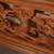 Vintage Japanese Ranma Architectural Transom Panel, Dragon Openwork Carved Sugi Wood, Early Showa (1927-1945) | SKU: 26M-901-1 -18
