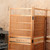 Vintage Japanese Four-Panel Bamboo Folding Screen (Byobu), Late Showa 1966-1989 | SKU: 26M-902 -3
