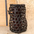 Vintrage Japanese Bamboo Hanakago with Lacquered Bamboo Inner Vase, Late Showa 1966 -1989 | SKU: 26M-953 -4