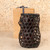 Vintrage Japanese Bamboo Hanakago with Lacquered Bamboo Inner Vase, Late Showa 1966 -1989 | SKU: 26M-953 -5