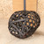 Vintrage Japanese Bamboo Hanakago with Lacquered Bamboo Inner Vase, Late Showa 1966 -1989 | SKU: 26M-953 -10