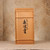 Vintage Japanese Black Lacquer Gold Maki-e Jubako (Stacking Boxes) Set of Two with Kiri Wood Storage Boxes, Late Showa (1966-2089) | SKU: 26M-606 -2