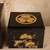 Vintage Japanese Black Lacquer Gold Maki-e Jubako (Stacking Boxes) Set of Two with Kiri Wood Storage Boxes, Late Showa (1966-2089) | SKU: 26M-606 -5