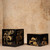 Vintage Japanese Black Lacquer Gold Maki-e Jubako (Stacking Boxes) Set of Two with Kiri Wood Storage Boxes, Late Showa (1966-2089) | SKU: 26M-606 -8