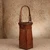 Vintage Japanese Ikebana Hanakago Bamboo Flower Basket with Inner Water Vessel, Late Showa (1966-1989) | SKU: 26M-784-1 -3