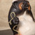 Vintage Japanese Ceramic Tanuki Figurine with Tai Fish and Toad Crown, Late Showa circa 1970s | SKU: 25S-679 -8