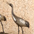 Vintage Japanese Bronze Crane Family Okimono (Tsuru), Early Showa 1927-1945 | SKU: 26M-130 -2