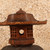 Vintage Japanese Wooden Yukimi Toro Garden Lantern, Mid Showa (1946-1965) | SKU: 26M-149 -6
