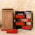 Vintage Japanese Jubako Lacquerware Set with Carrying Stand and Trays, Late Showa 1966-1989 | SKU: 26M-041 - 1