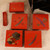 Vintage Japanese Jubako Lacquerware Set with Carrying Stand and Trays, Late Showa 1966-1989 | SKU: 26M-041 - 8