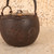Vintage Japanese Cast Iron Tetsubin with Lacquered Lid, Early Showa (1927-1945) | SKU: 26M-129-1 - 3