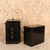 Antique Japanese Black Urushi Lacquer Jubako with Original Wood Carrying Case, Taisho 1912-1926 | SKU: 26M-954-2 - 1