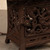 Vintage Japanese Cast Iron Tsuridoro Hanging Lantern with Dragon Panels, Early Showa 1927-1945 | SKU: 26J-0300 - 9