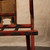 Antique Japanese Red-Lacquered Folding Armchair (Jiaoyi), Meiji era, 1868-1911 | SKU: 26J-0519 -