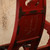 Antique Japanese Red-Lacquered Folding Armchair (Jiaoyi), Meiji era, 1868-1911 | SKU: 26J-0519 -