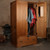 Vintage Japanese Yofuku-Dansu Western-Style Wardrobe Cabinet, Early Showa (1927-1945) | SKU: 26J-A071 - 2