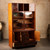 Vintage Japanese Cha Tansu With Chigaidana Display Cabinet, Early Showa (1927-1945) | SKU: 26J-C0418 - 2