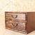 Vintage Japanese Ko-Tansu Two-Drawer Desktop Chest, Early Showa (1927-1945) | SKU: 26J-0271 - 3
