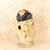 Vintage Japanese Tanuki Geisha Ceramic Figurine, Late Showa (1966-1989) | SKU: 26J-0672-2 - 8