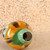Vintage Japanese Glazed Ceramic Tsubo Vase, Late Showa (1966-1989) | SKU: 26J-0527 - 9