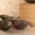 Vintage Japanese Shino-Gusuri Kumiwan Nested Bowl Set, Late Showa (1966-1989) | SKU: 26J-0562-3 -