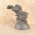 Vintage Japanese Shishi Onigawara Roof Ridge Tile, Late Showa (1966-1989) | SKU: 26J-0236 - 1