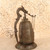 Vintage Japanese Brass Buddhist Altar Bell with Dragon Stand, Mid-Showa (1946-1965) | SKU: 26J-0433 - 12
